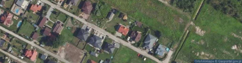 Zdjęcie satelitarne Piękna ul.