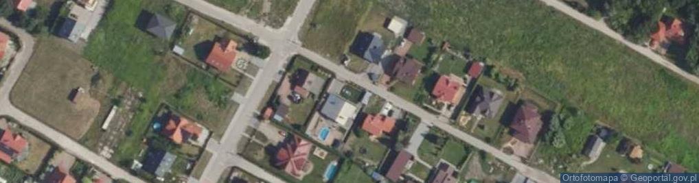 Zdjęcie satelitarne Piękna ul.