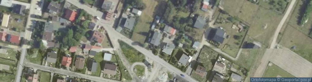 Zdjęcie satelitarne Piaskowa ul.