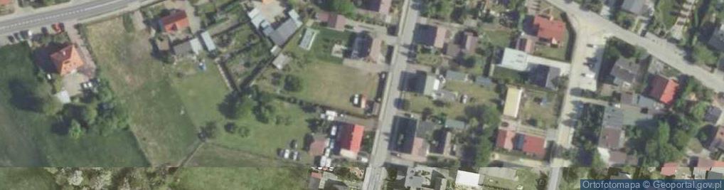 Zdjęcie satelitarne Piastowska ul.
