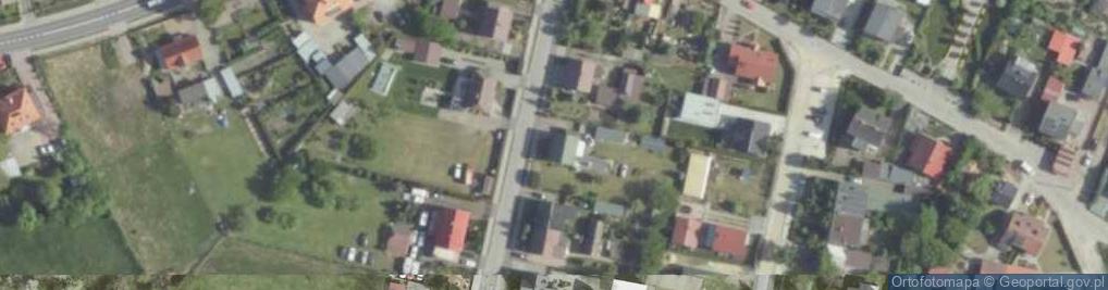 Zdjęcie satelitarne Piastowska ul.
