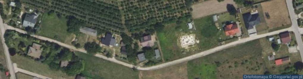 Zdjęcie satelitarne Piękna ul.