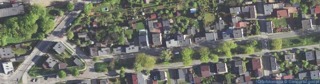 Zdjęcie satelitarne Piaskowa ul.
