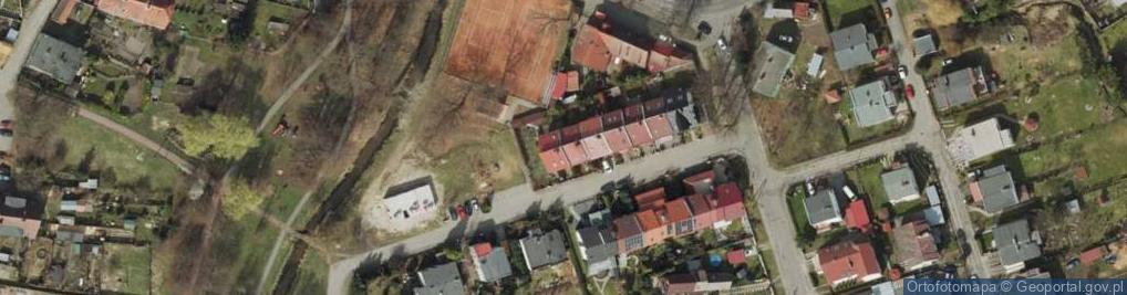 Zdjęcie satelitarne Piaskowa ul.