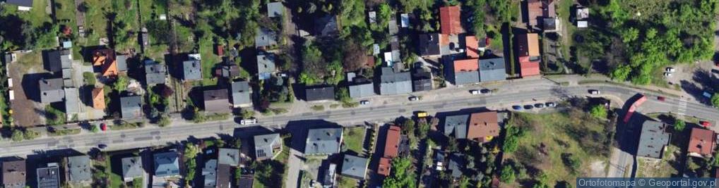 Zdjęcie satelitarne Piastowska ul.