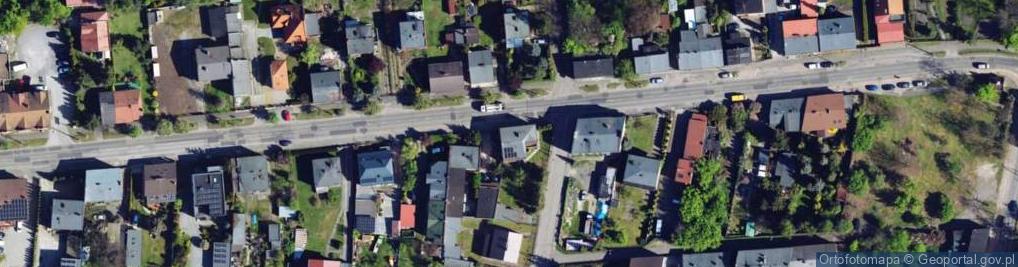 Zdjęcie satelitarne Piastowska ul.