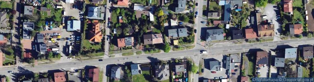 Zdjęcie satelitarne Piastowska ul.