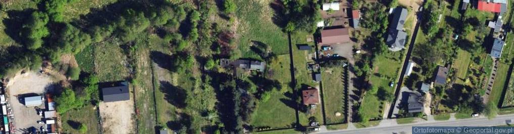 Zdjęcie satelitarne Piastowska ul.