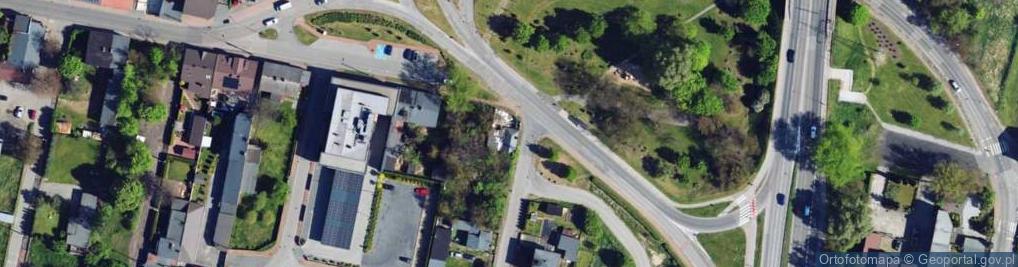 Zdjęcie satelitarne Piastowska ul.