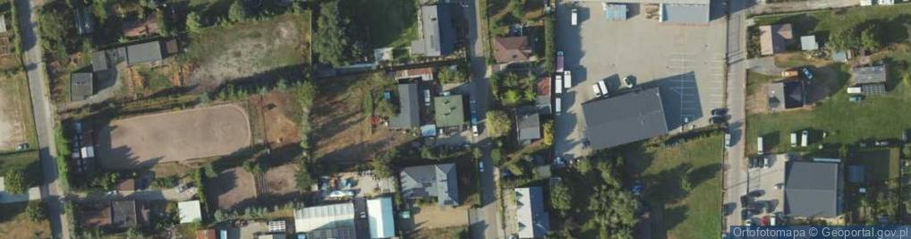 Zdjęcie satelitarne Piaskowa ul.