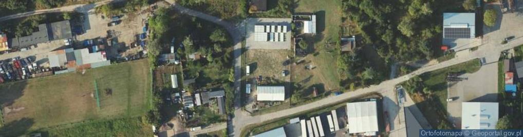 Zdjęcie satelitarne Piaskowa ul.