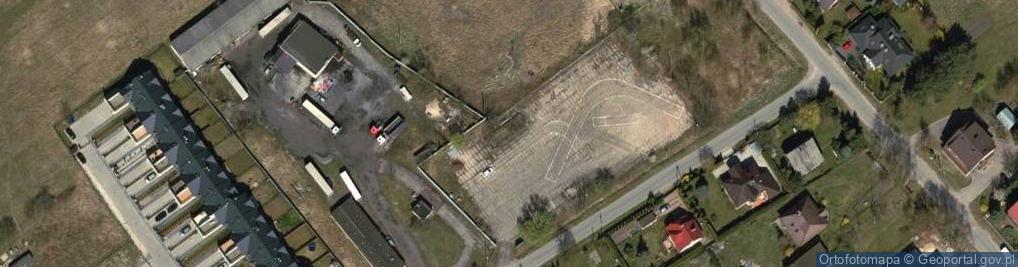 Zdjęcie satelitarne Piękna ul.