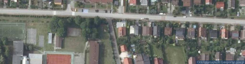 Zdjęcie satelitarne Piastowska ul.
