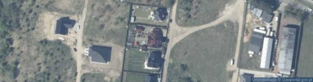 Zdjęcie satelitarne Piesza ul.