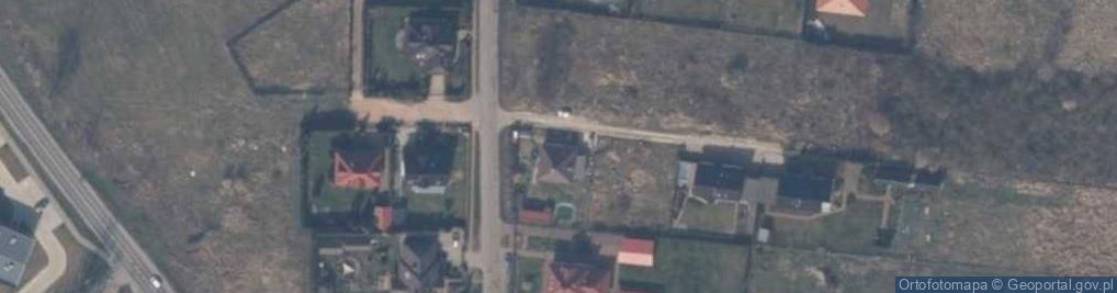 Zdjęcie satelitarne Piękny Sad ul.
