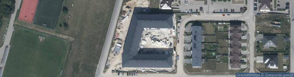 Zdjęcie satelitarne Piękna ul.