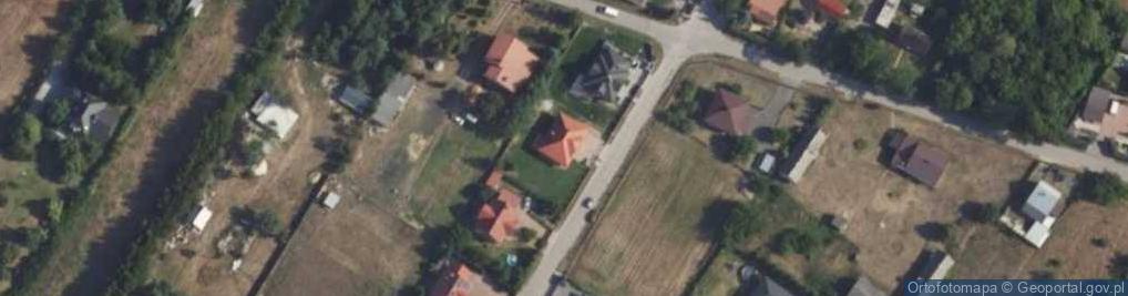 Zdjęcie satelitarne Piękna ul.