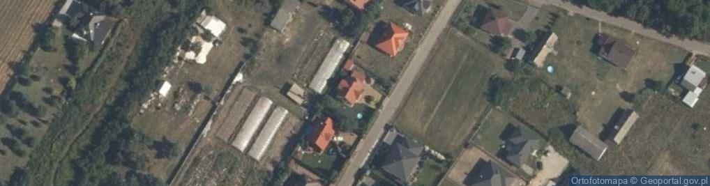 Zdjęcie satelitarne Piękna ul.