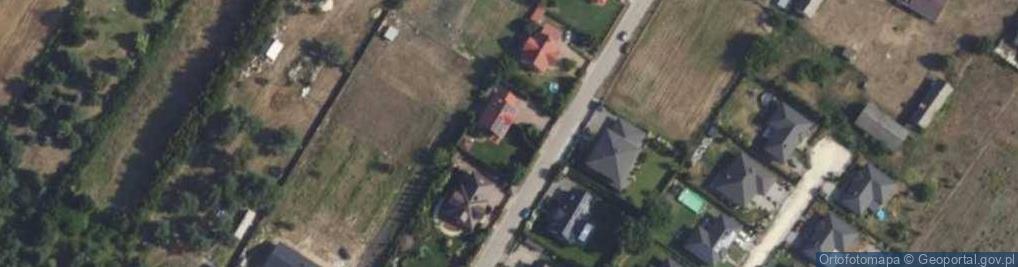 Zdjęcie satelitarne Piękna ul.