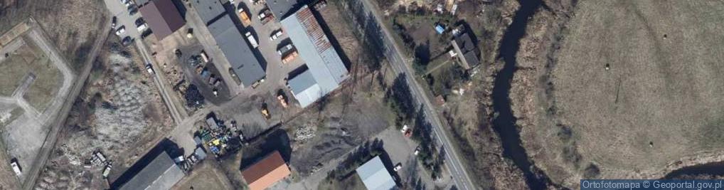 Zdjęcie satelitarne Pierwszej Brygady ul.