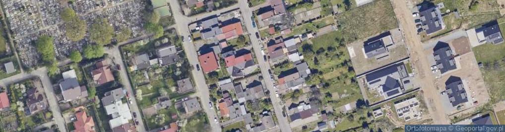 Zdjęcie satelitarne Piaskowa ul.