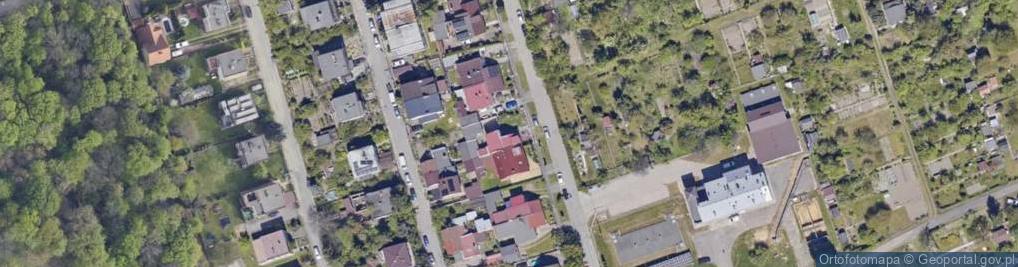 Zdjęcie satelitarne Piaskowa ul.