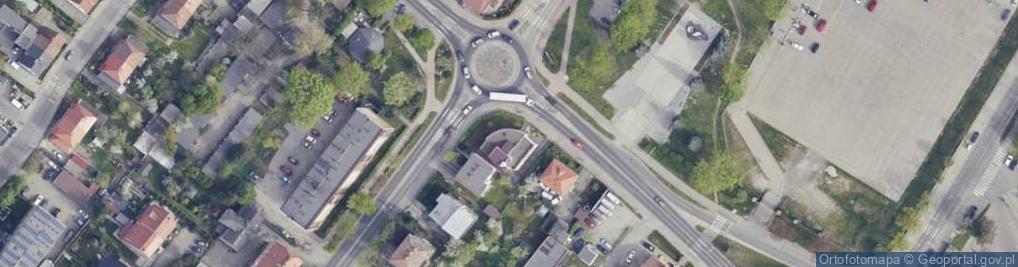 Zdjęcie satelitarne Piastowska ul.