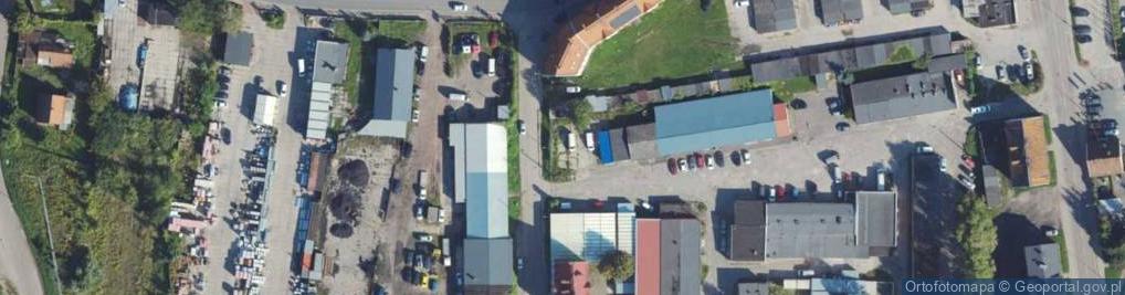 Zdjęcie satelitarne Piaskowa ul.