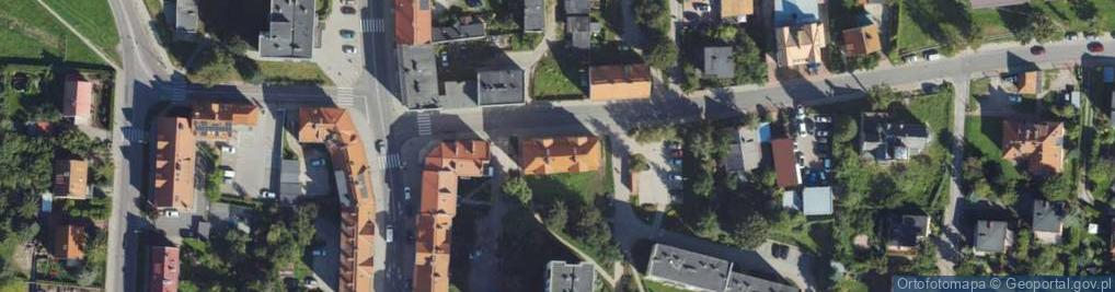 Zdjęcie satelitarne Piechoty ul.
