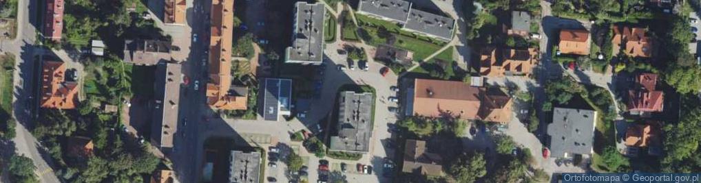 Zdjęcie satelitarne Piechoty ul.