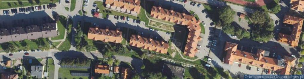 Zdjęcie satelitarne Piechoty ul.