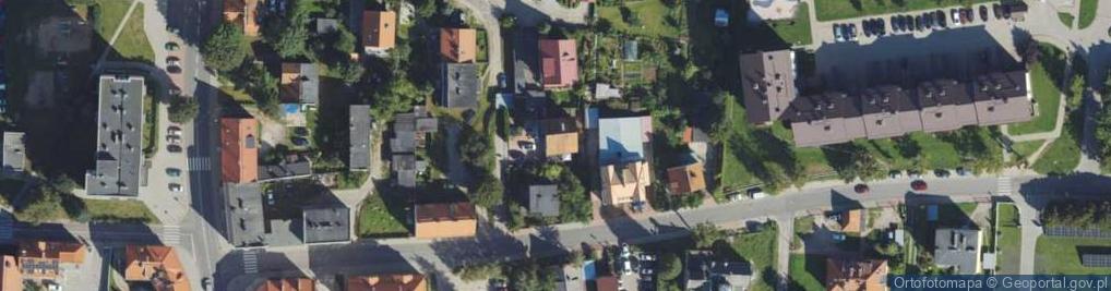 Zdjęcie satelitarne Piechoty ul.