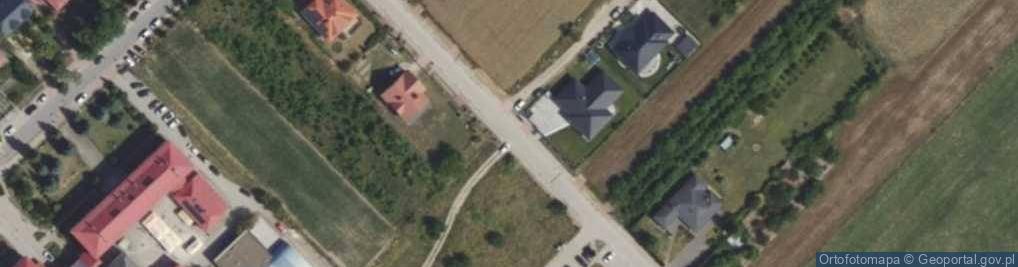Zdjęcie satelitarne Piękna ul.