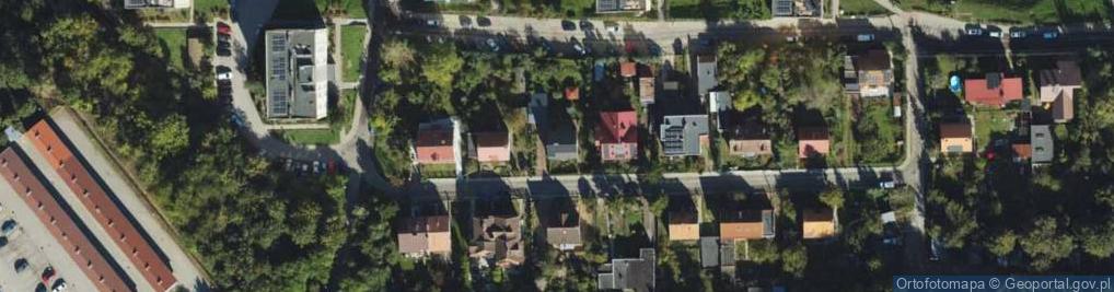 Zdjęcie satelitarne Piaskowa ul.