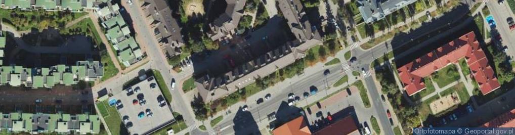 Zdjęcie satelitarne Piotrkowska ul.