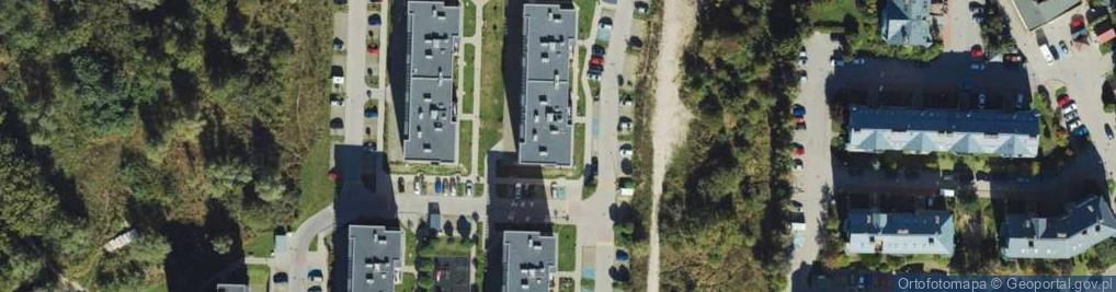 Zdjęcie satelitarne Piotrkowska ul.