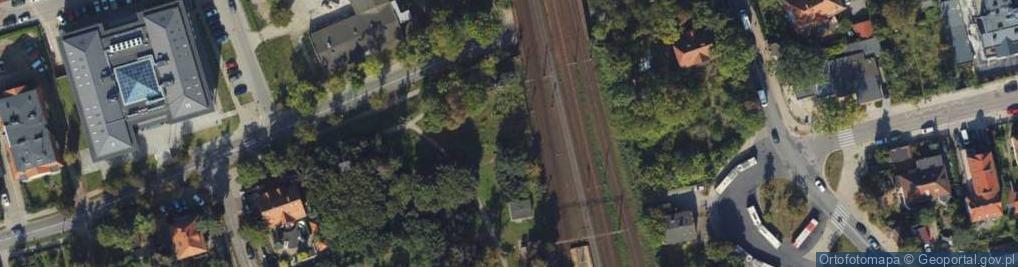 Zdjęcie satelitarne Piastowska ul.