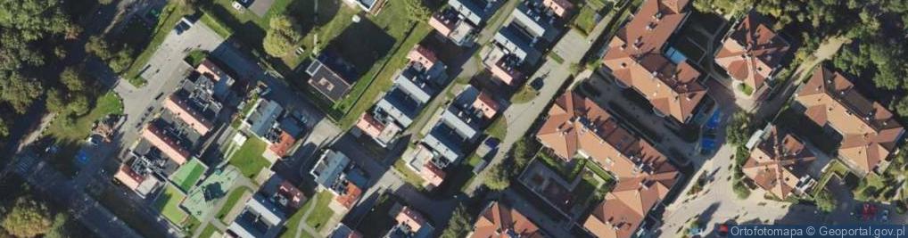 Zdjęcie satelitarne Piastowska ul.
