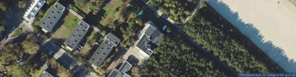 Zdjęcie satelitarne Piastowska ul.