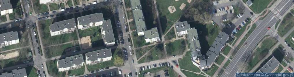 Zdjęcie satelitarne Piasta Kołodzieja ul.