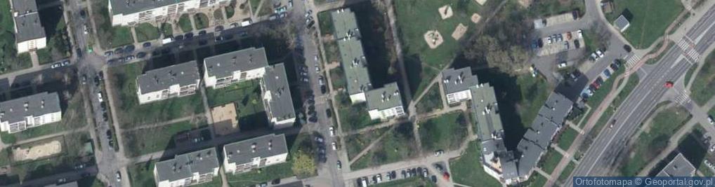 Zdjęcie satelitarne Piasta Kołodzieja ul.
