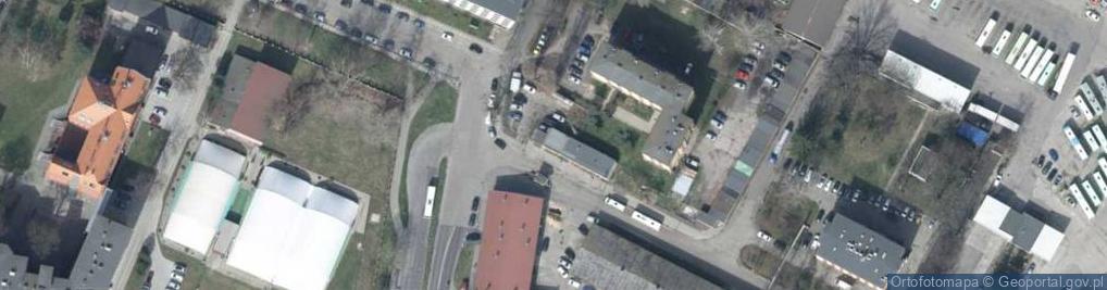 Zdjęcie satelitarne Piastowska ul.