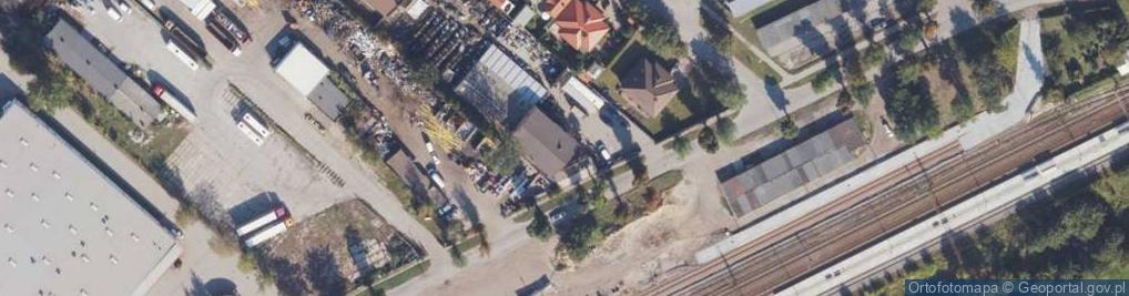 Zdjęcie satelitarne Piasta ul.