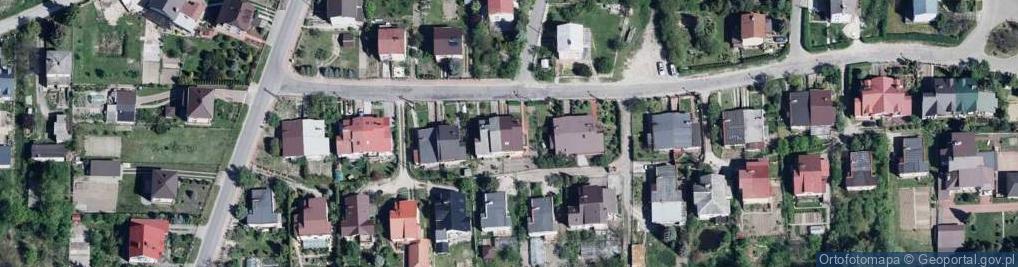 Zdjęcie satelitarne Piękna ul.