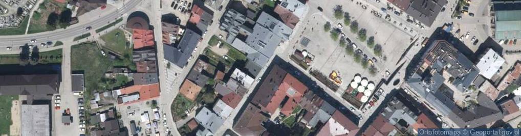 Zdjęcie satelitarne Piekarska ul.