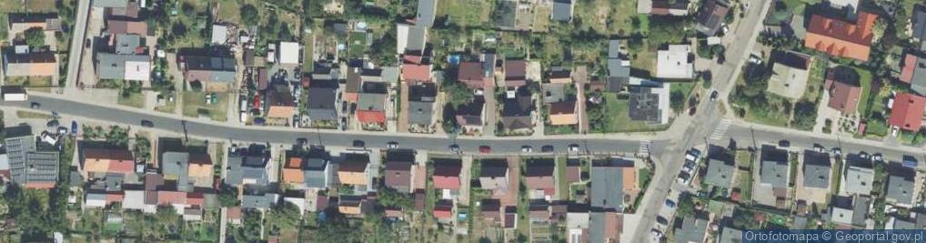 Zdjęcie satelitarne Pionierska ul.