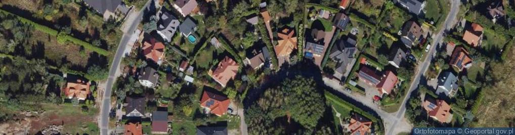 Zdjęcie satelitarne Piękna ul.