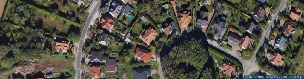 Zdjęcie satelitarne Piękna ul.
