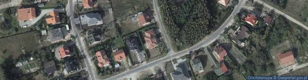 Zdjęcie satelitarne Piękna ul.