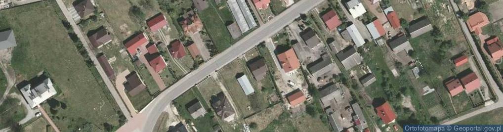 Zdjęcie satelitarne Piaski ul.
